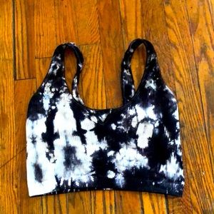 Marble crop top